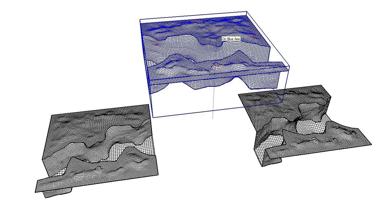 CANYON slope of mountain Free low-poly 3D model_18