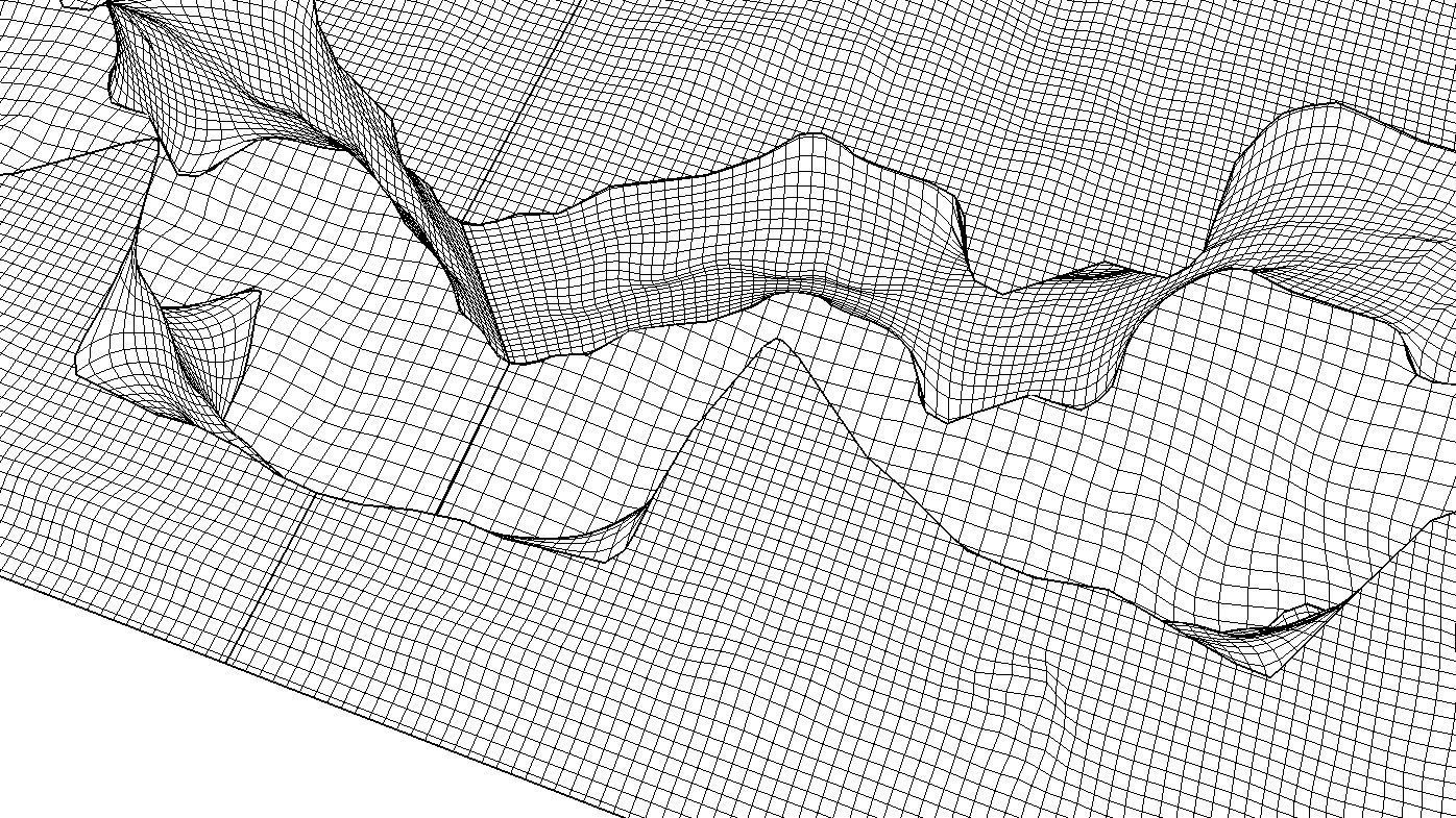 CANYON slope of mountain Free low-poly 3D model_13