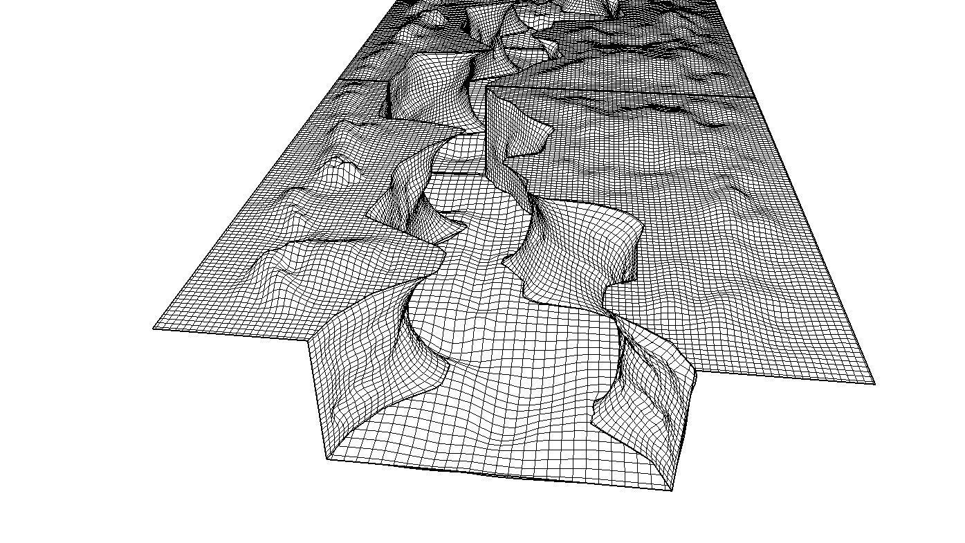 CANYON slope of mountain Free low-poly 3D model_9