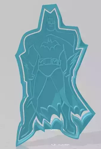 Batman cookie cutter 3D print model