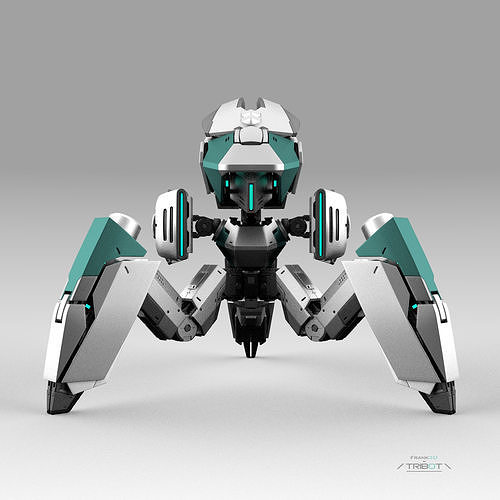 Tribot 201F 3D model