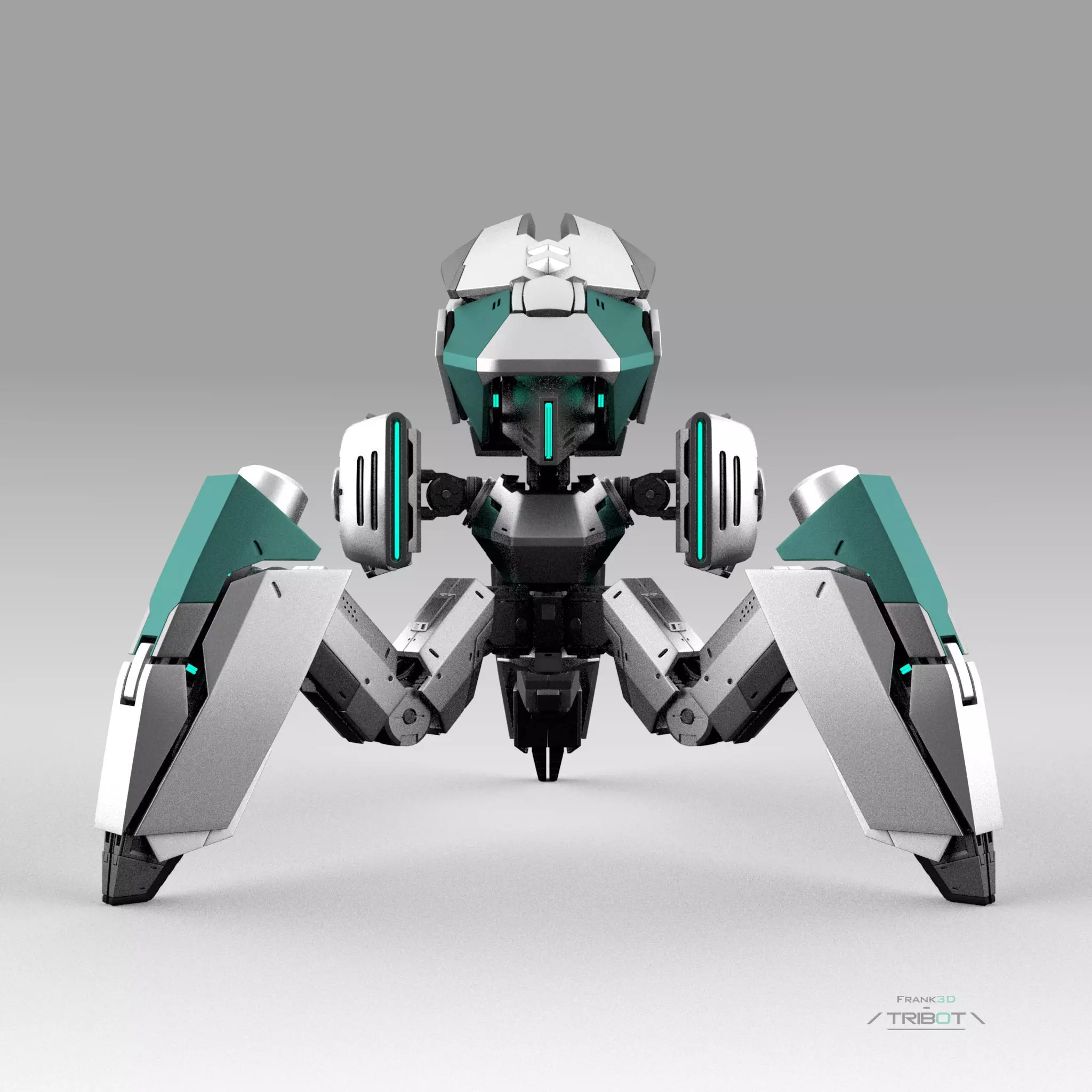 Tribot 201F 3D model