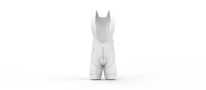 Mens Cycling Bib Shorts Biker Marvelous Designer UV MAP OBJ