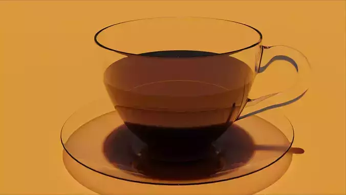 Glass Coffee Cup