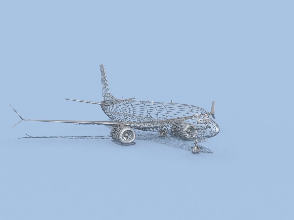 Boeing 737-800 Max Turkish Airlines 3D model_13