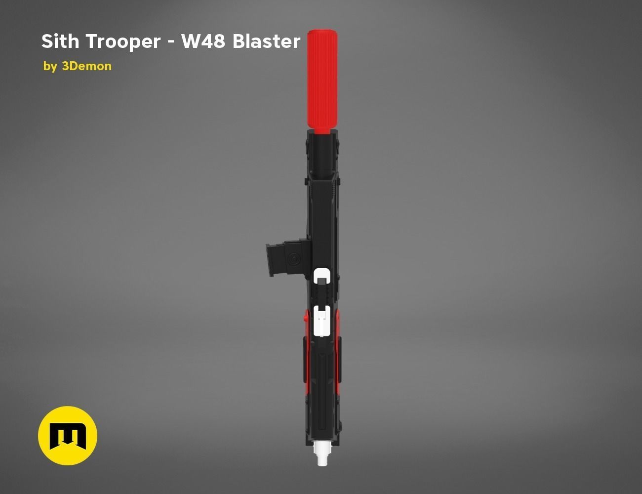 Sith Trooper  W48 Blaster 3D print model_11