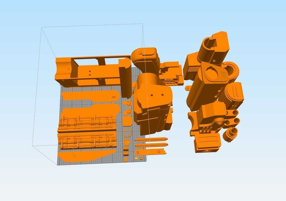 Sith Trooper  W48 Blaster 3D print model_7