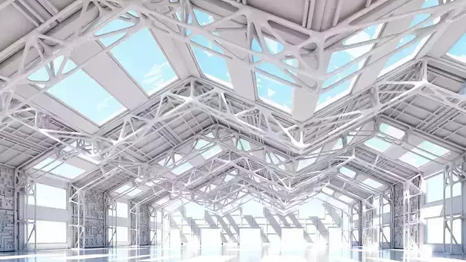 Futuristic Architectural Interior 20