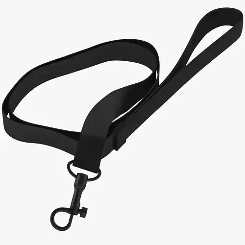Leash dog 3D model