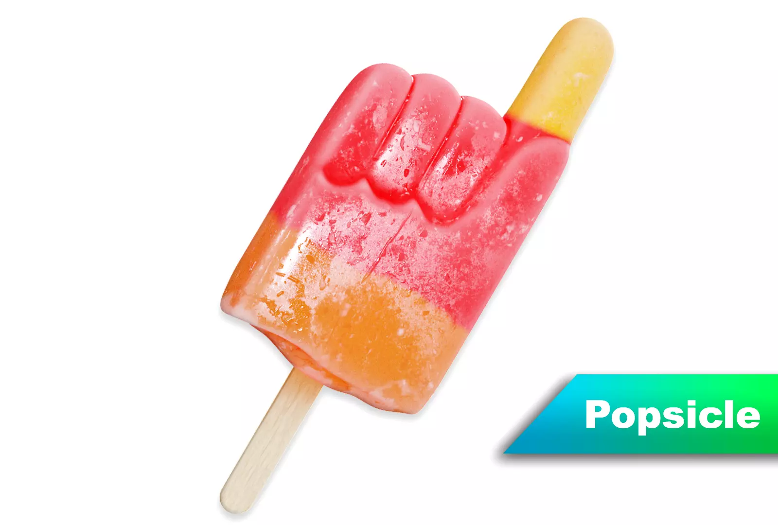 Finger Popsicle 3D model_0