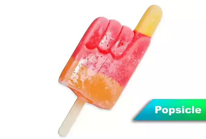 Finger Popsicle 3D model