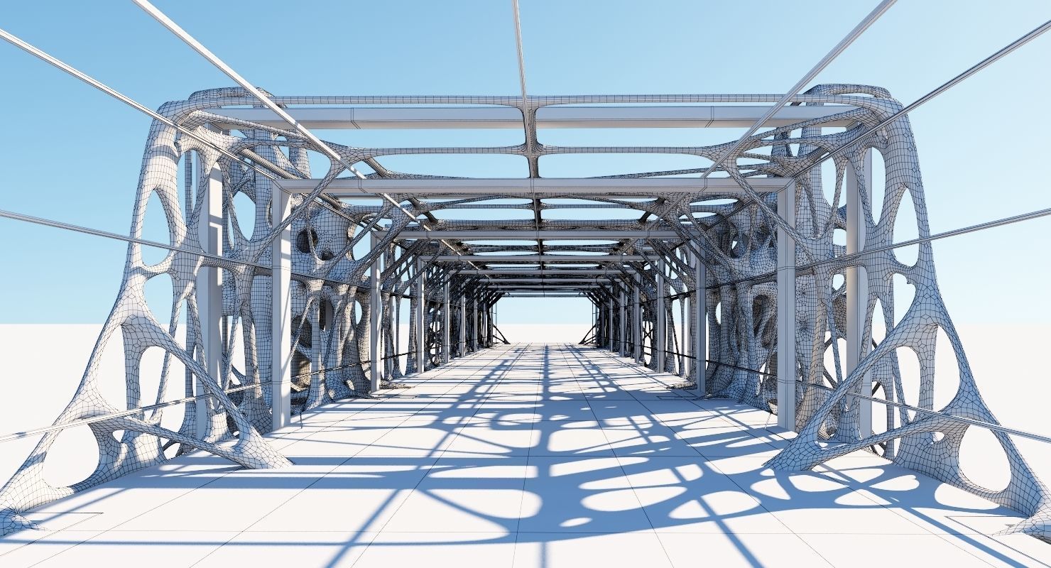 Future Bridge 02 3D model_14