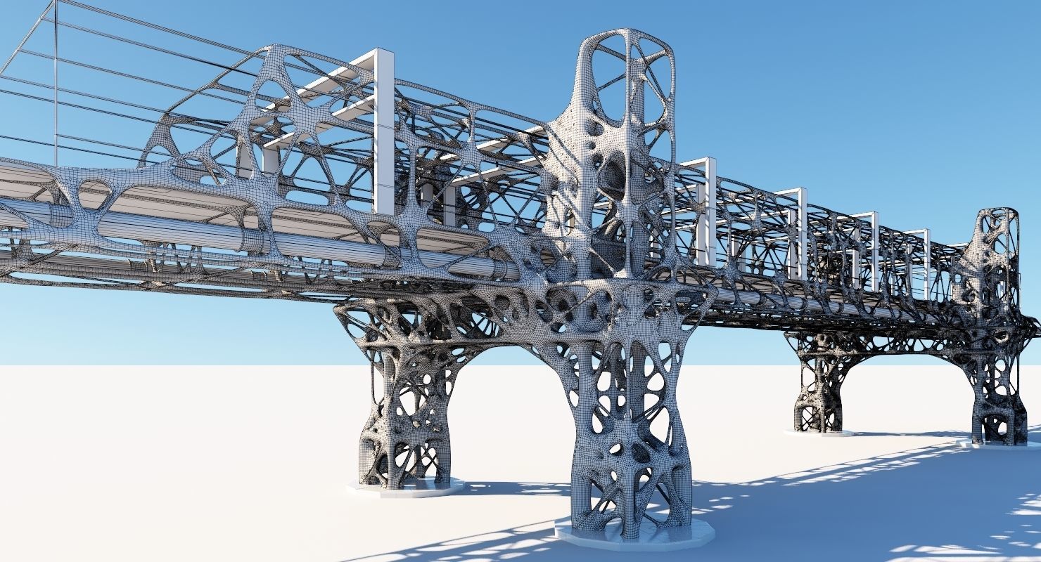 Future Bridge 02 3D model_10