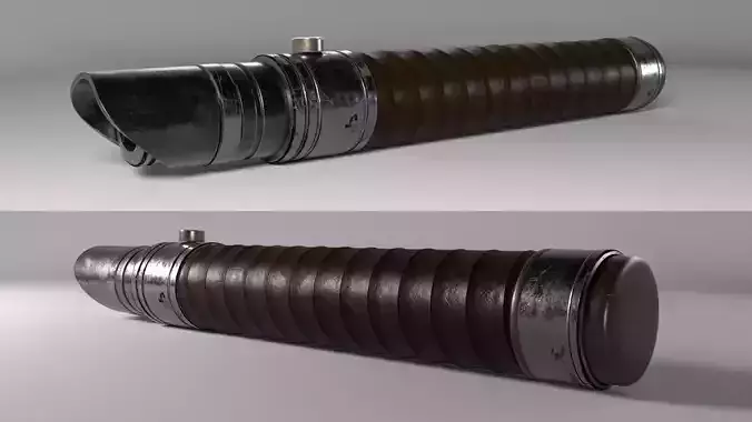 Rahm kota inspired star wars lightsaber