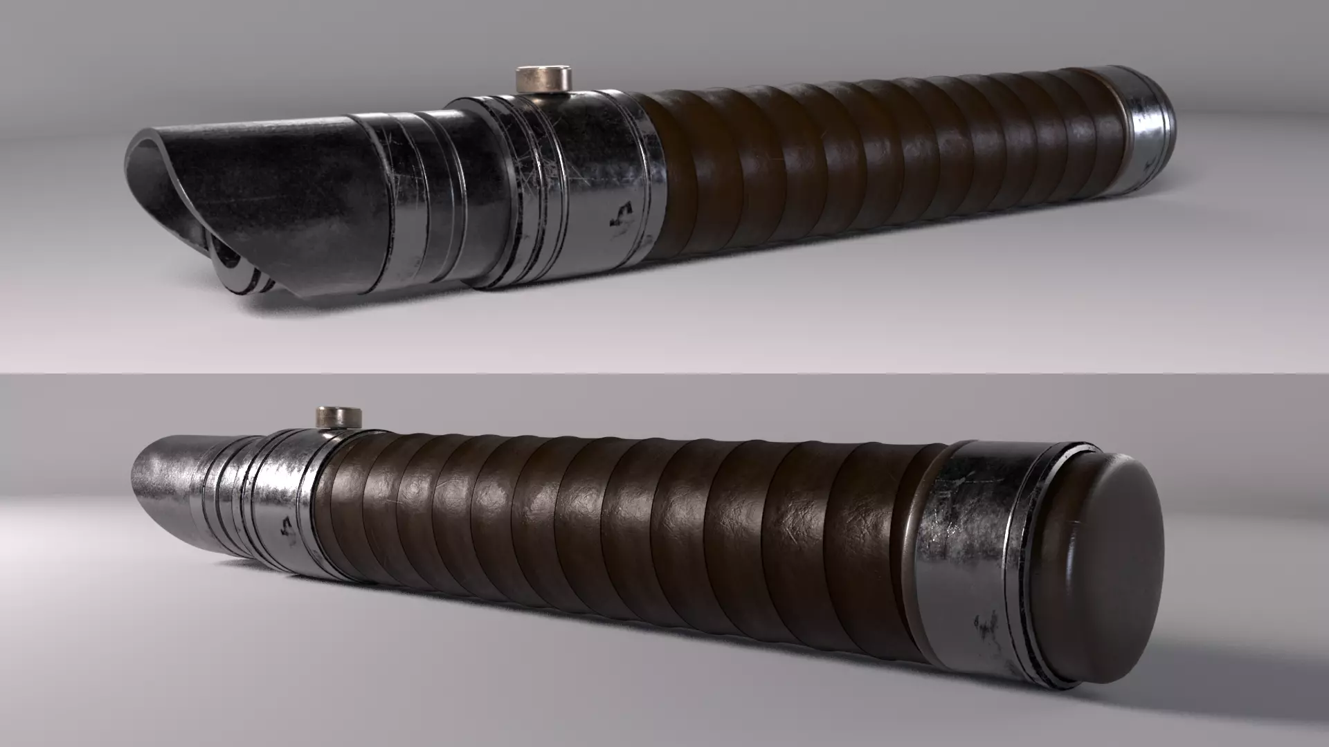 Rahm kota inspired star wars lightsaber 3D model