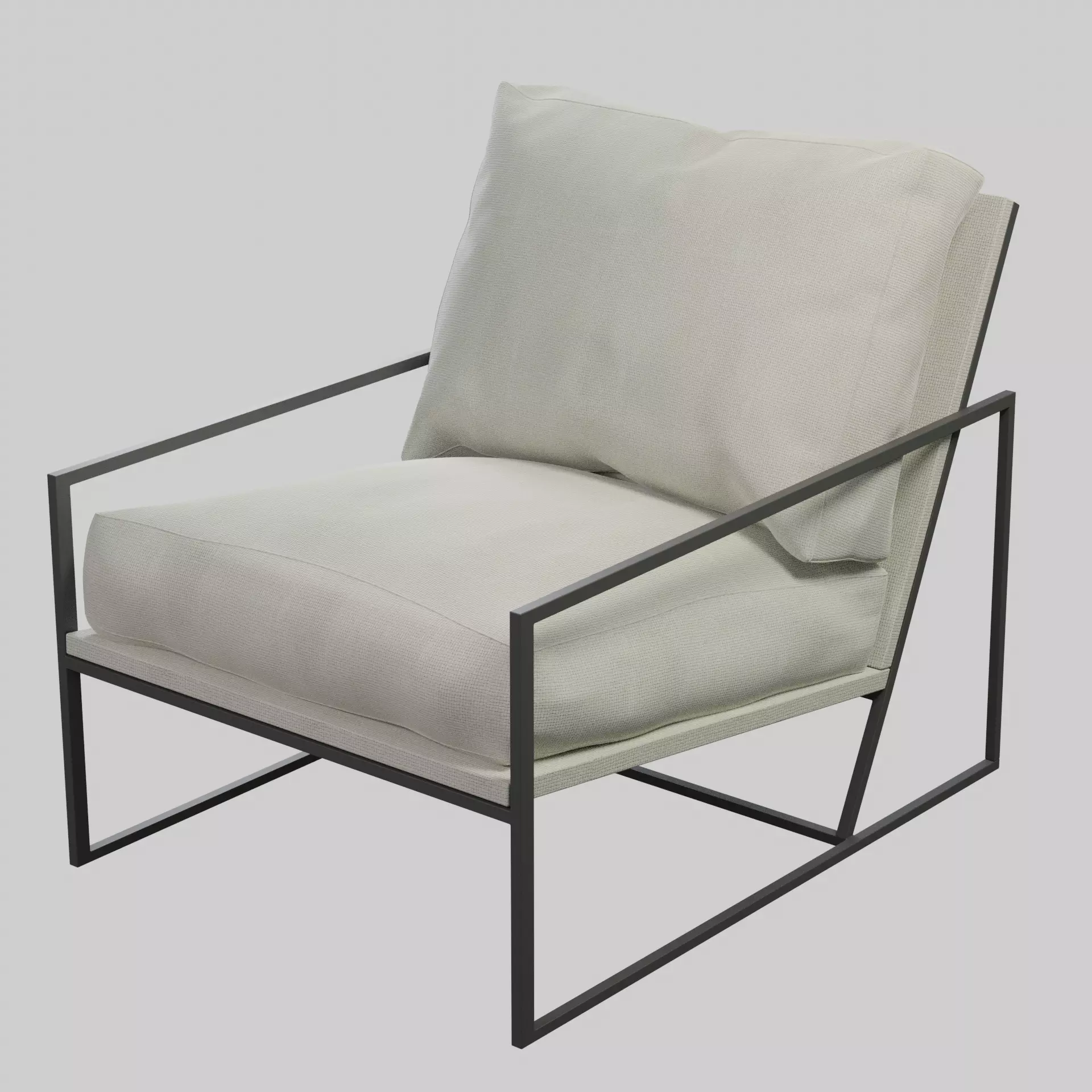 Cole Armchair by Maisons du Monde Free 3D model_0