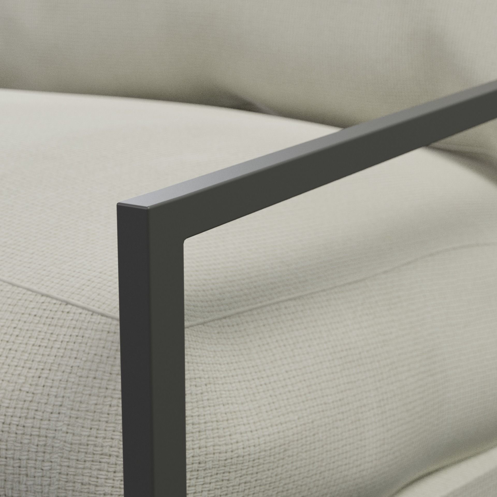 Cole Armchair by Maisons du Monde Free 3D model_4