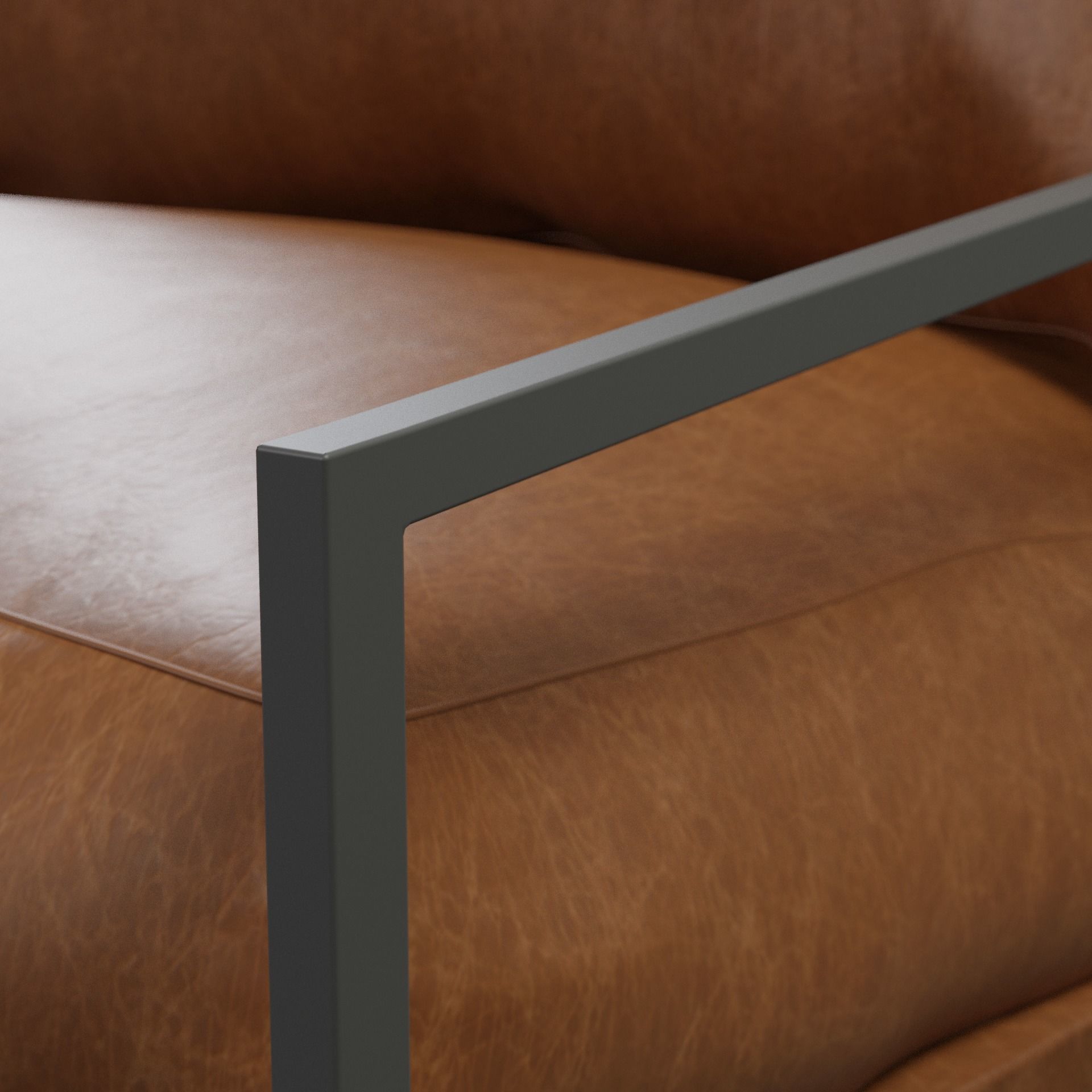 Cole Armchair by Maisons du Monde Free 3D model_5