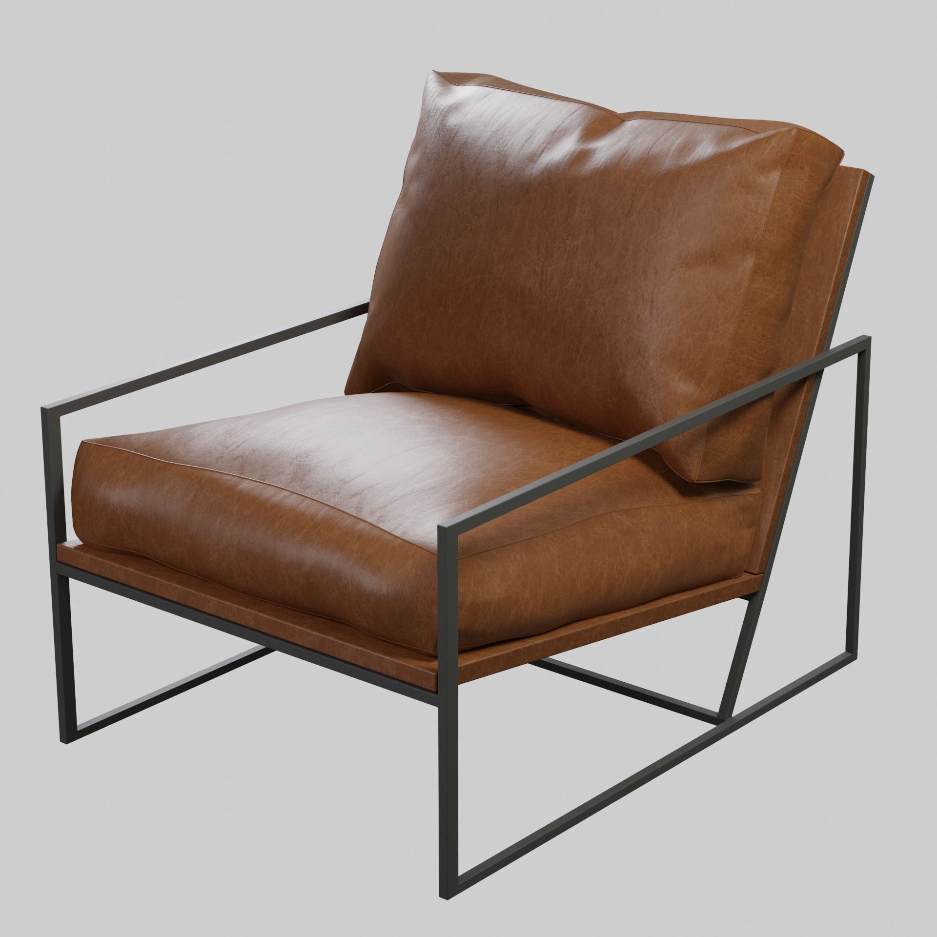 Cole Armchair by Maisons du Monde Free 3D model_1