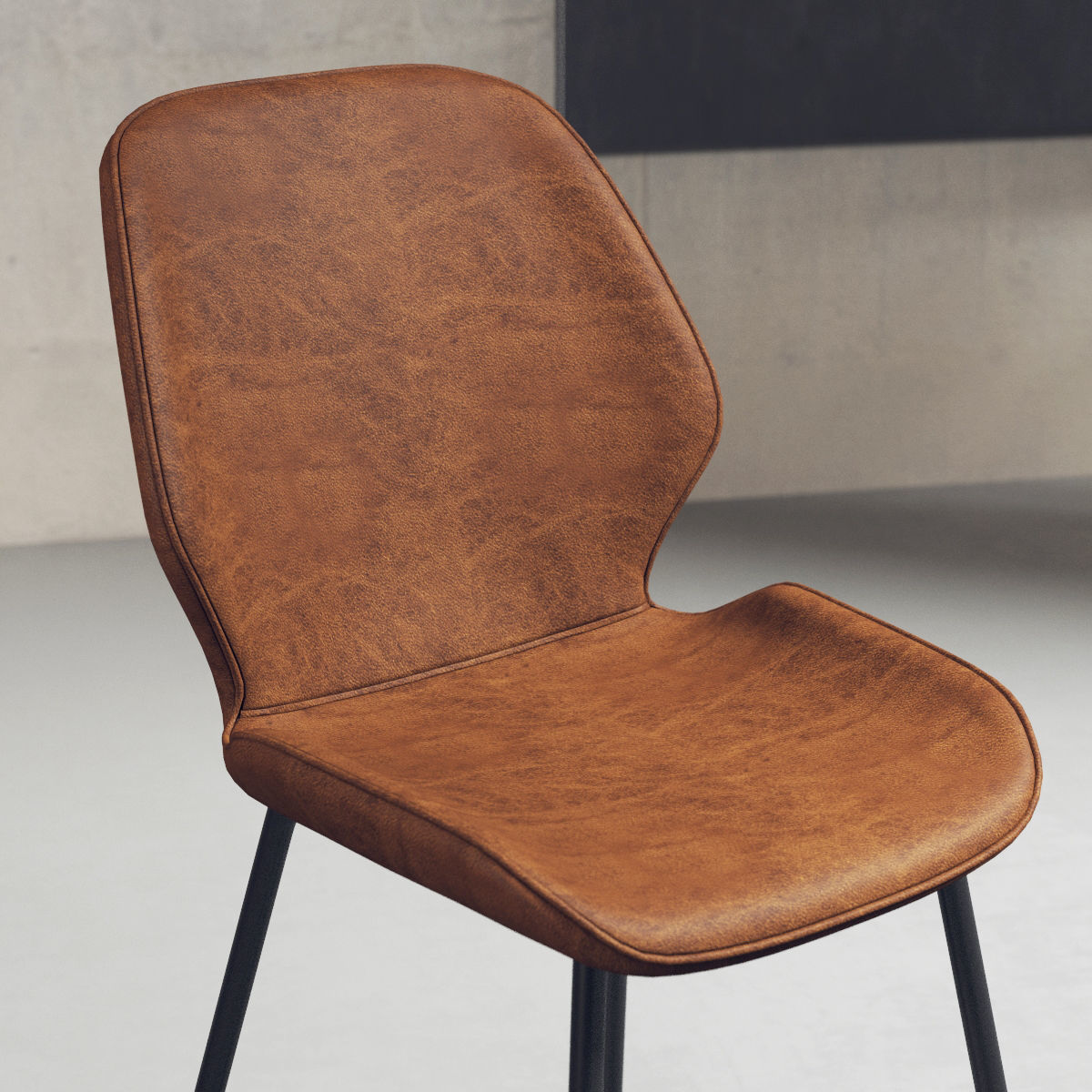 modern chair 012 3D model_3