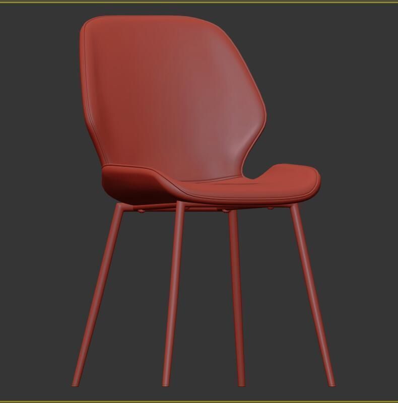 modern chair 012 3D model_5