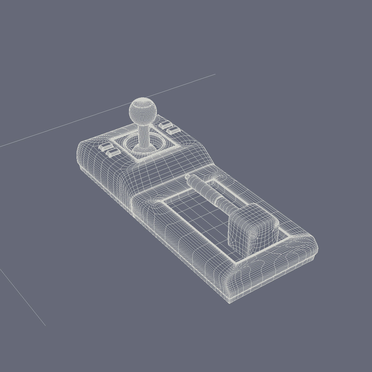 Video Game Controllers 3D model_9