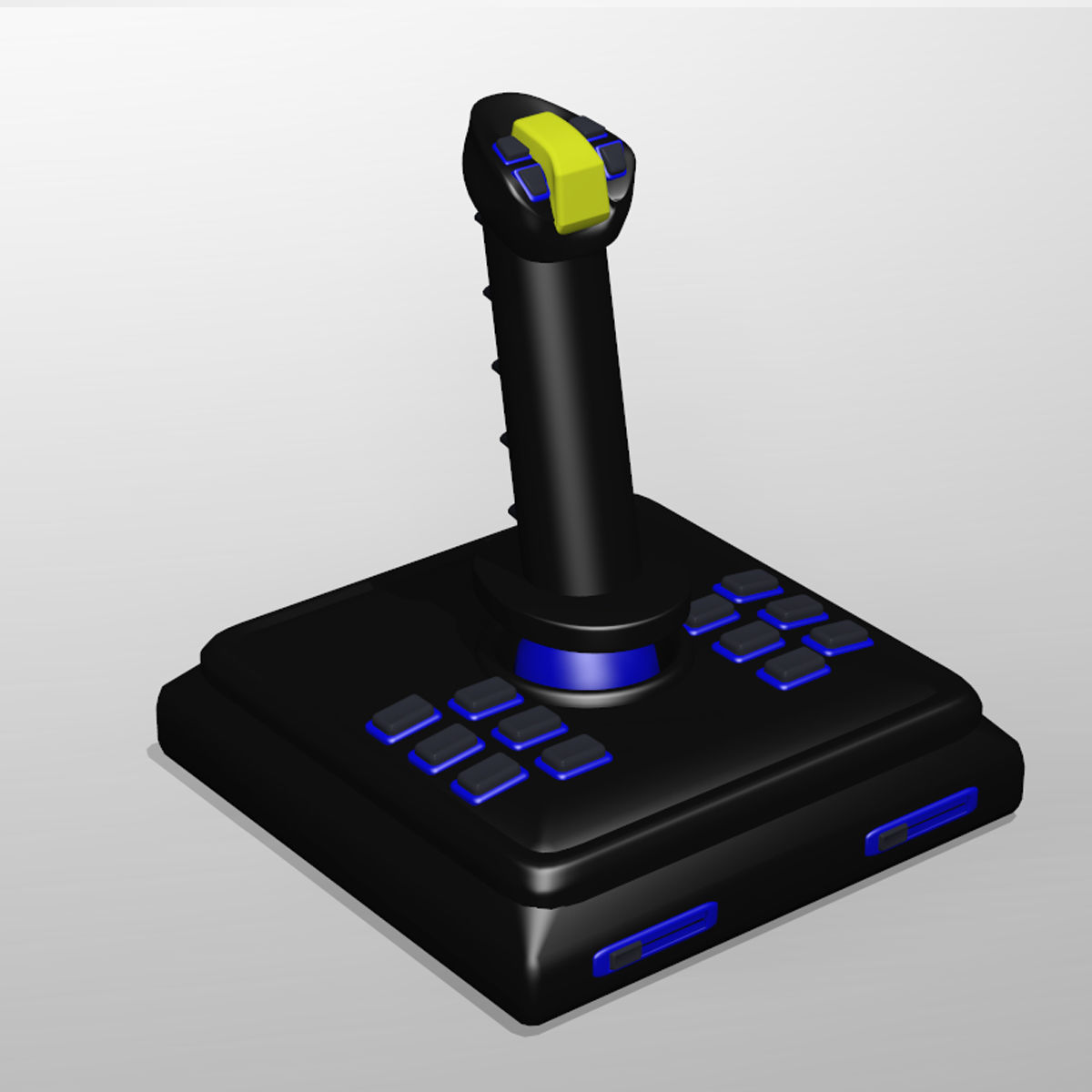 Video Game Controllers 3D model_3