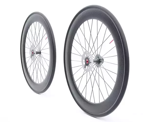 Carbon wheels road bike disc
