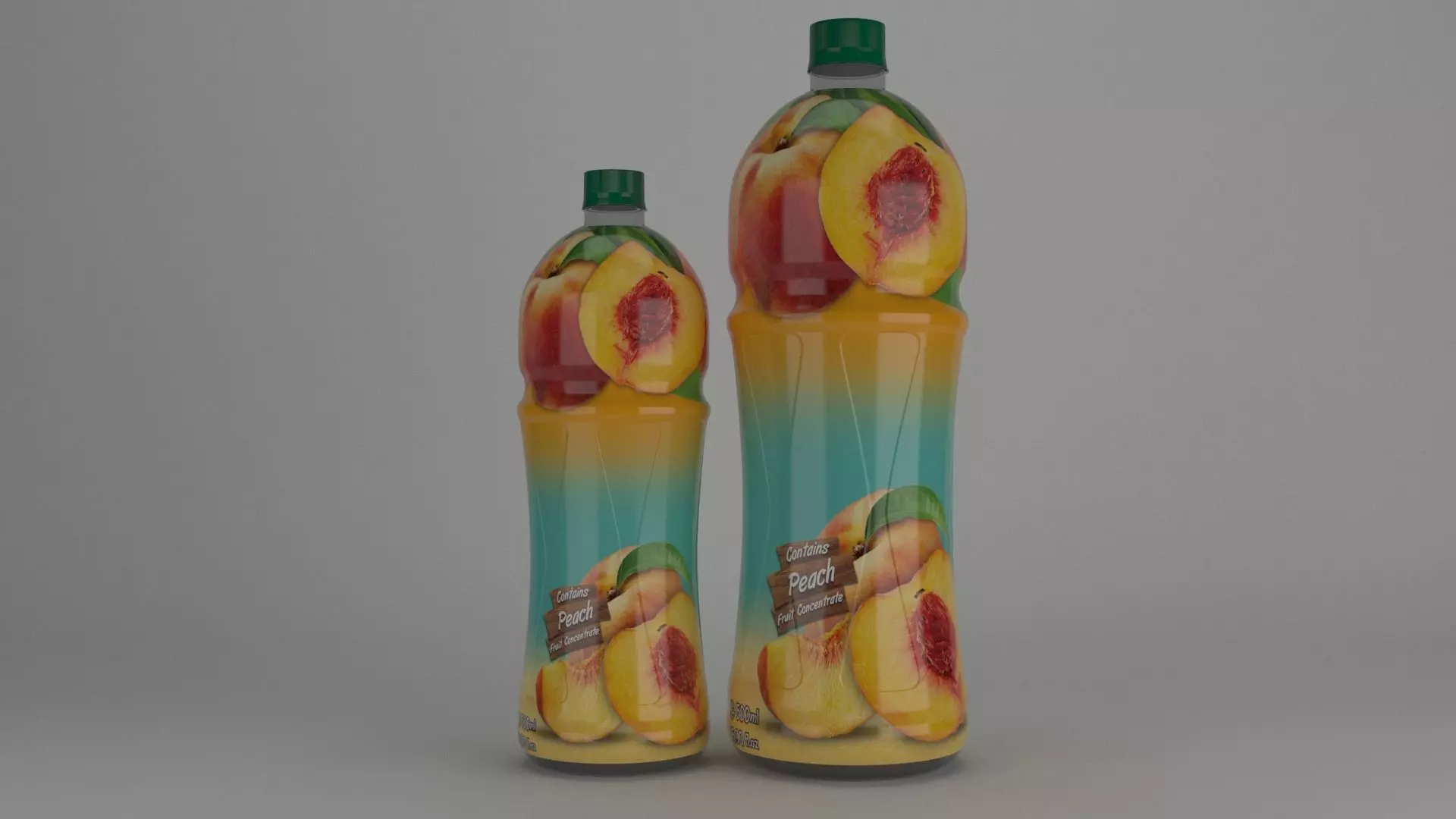 Juice Bottle 3D model_0