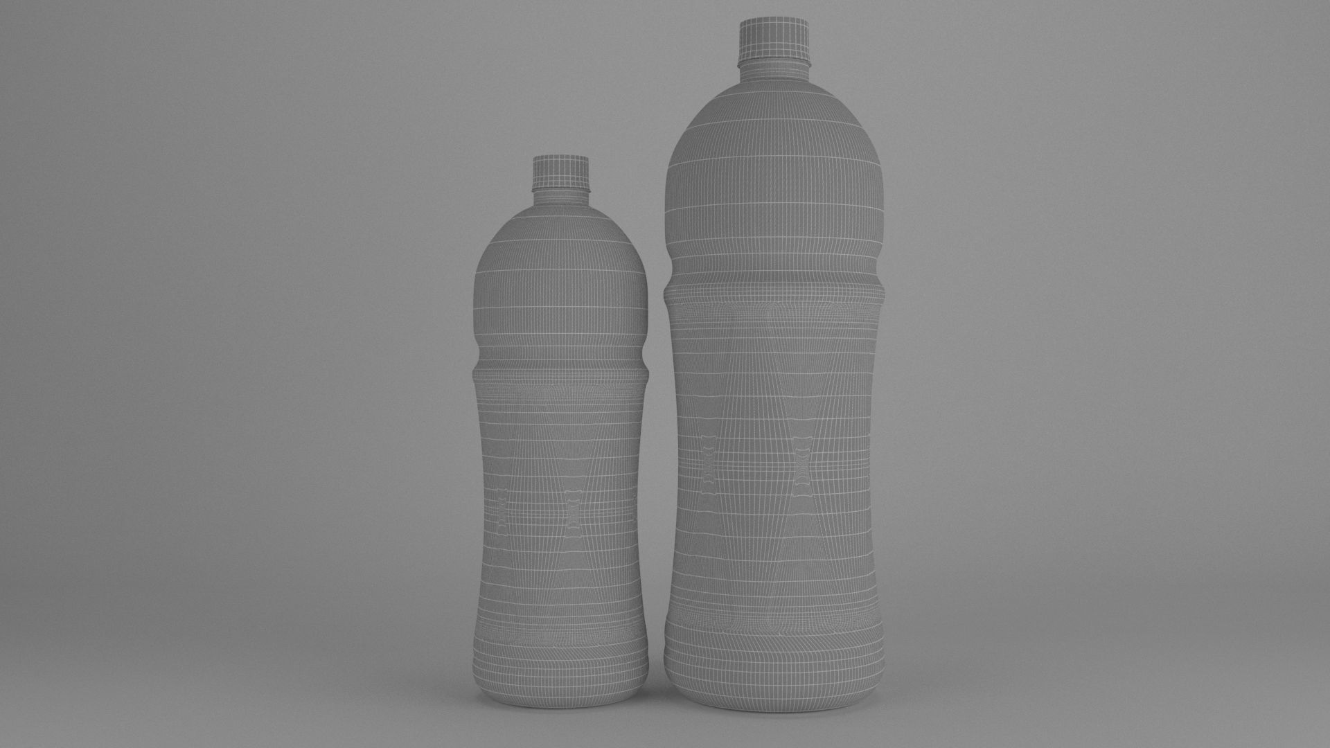 Juice Bottle 3D model_5