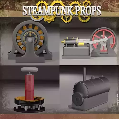 Steampunk Prop Bundle 