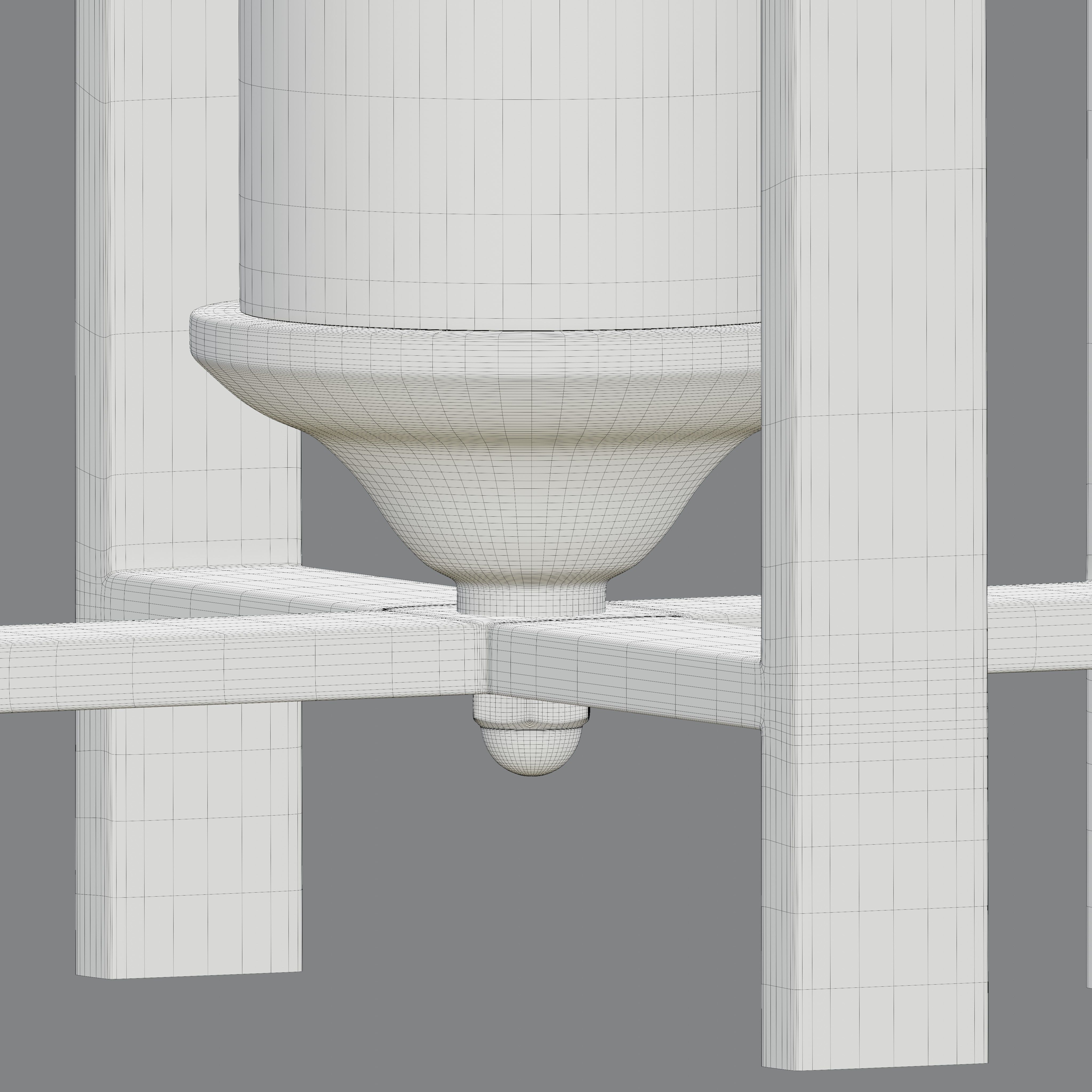 Moroccan hurricane candle lantern 3D model_7