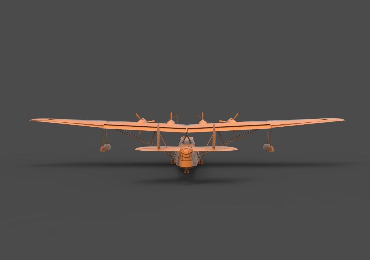 Kawanishi H6K5 3D print model_5