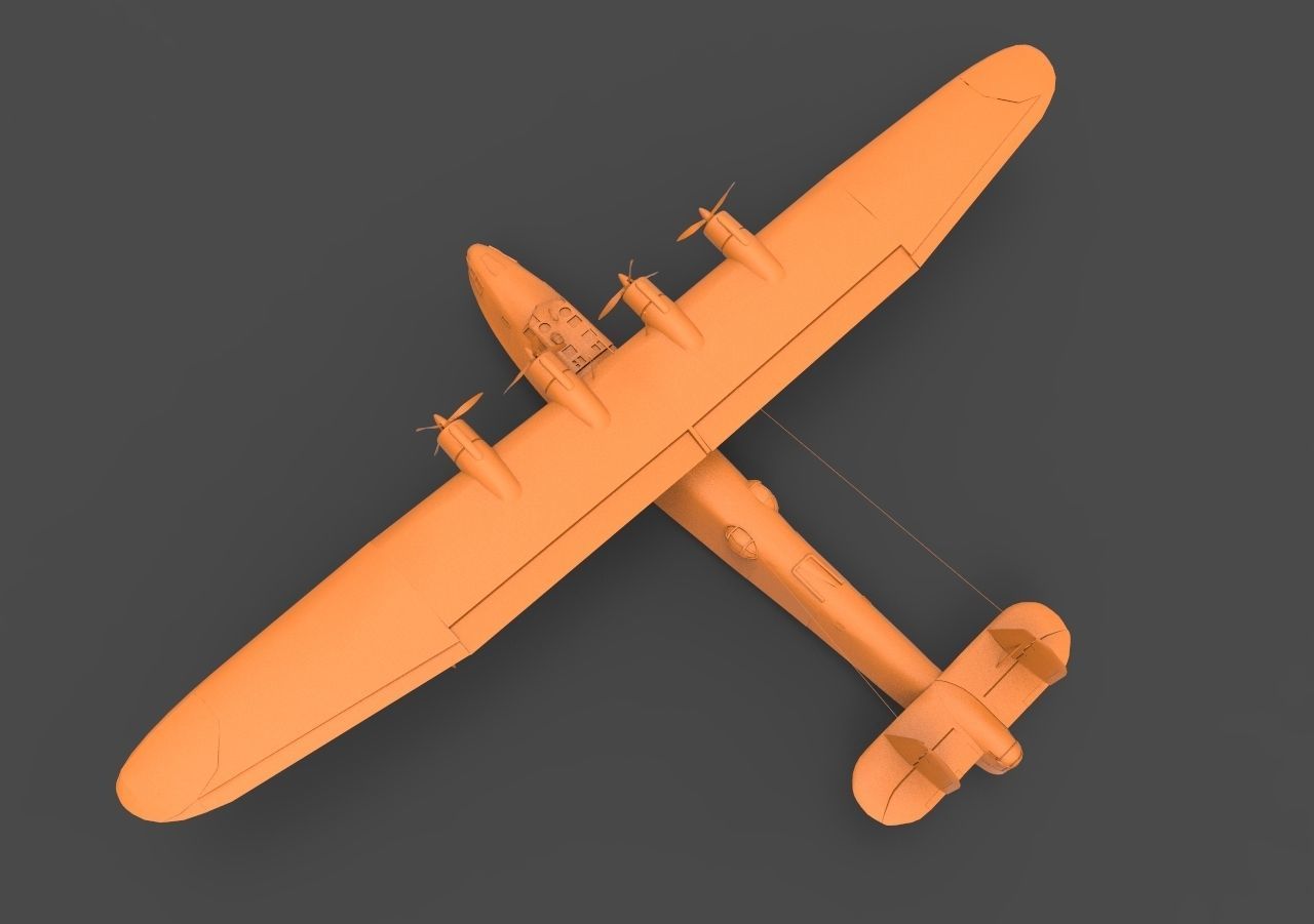 Kawanishi H6K5 3D print model_6