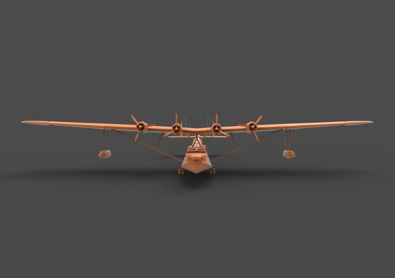 Kawanishi H6K5 3D print model_1