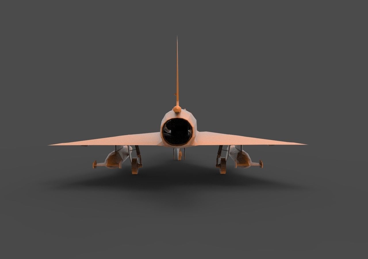 Dassault Mirage 3D print model_5