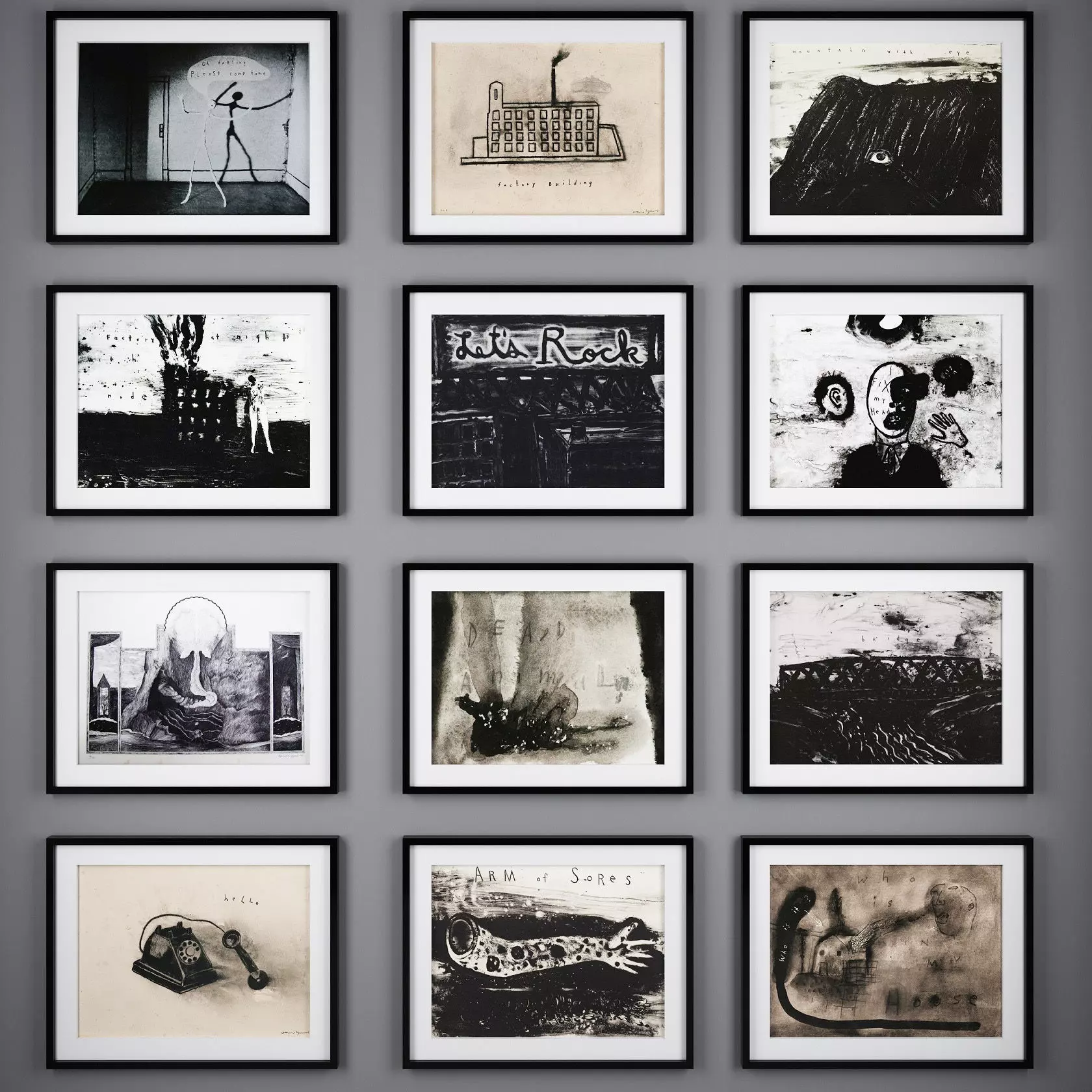 Frame Artwork Free 3D model_0