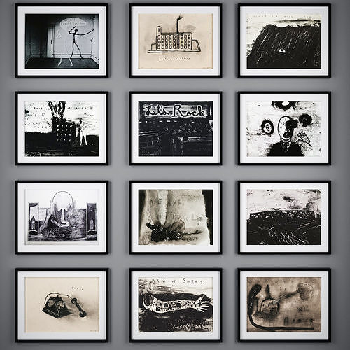 Frame Artwork Free 3D model