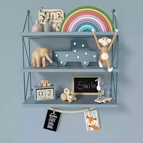 Toy Set 3D model