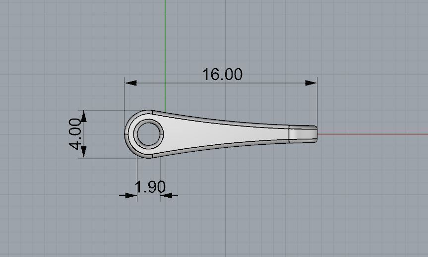 CHAIN MODEL 1 gold metal bracelet 3D print model_3