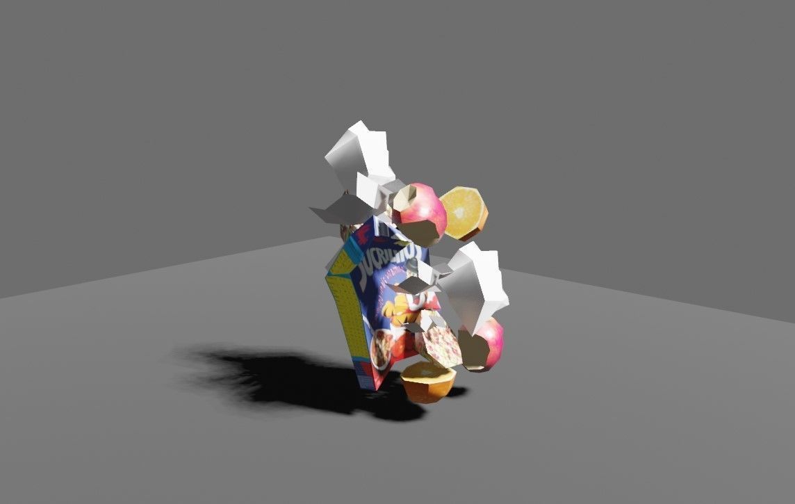 Trash Bag Garbage - Saco de Lixo  Low-poly 3D model_6