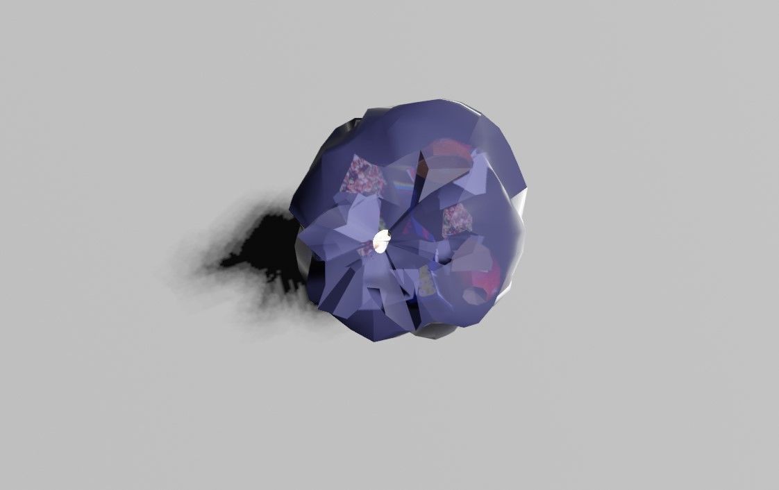 Trash Bag Garbage - Saco de Lixo  Low-poly 3D model_4