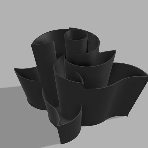 Composizione 6 flower 3D print model