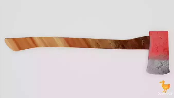 Old Axe - Realistic Game-Ready 3D Model