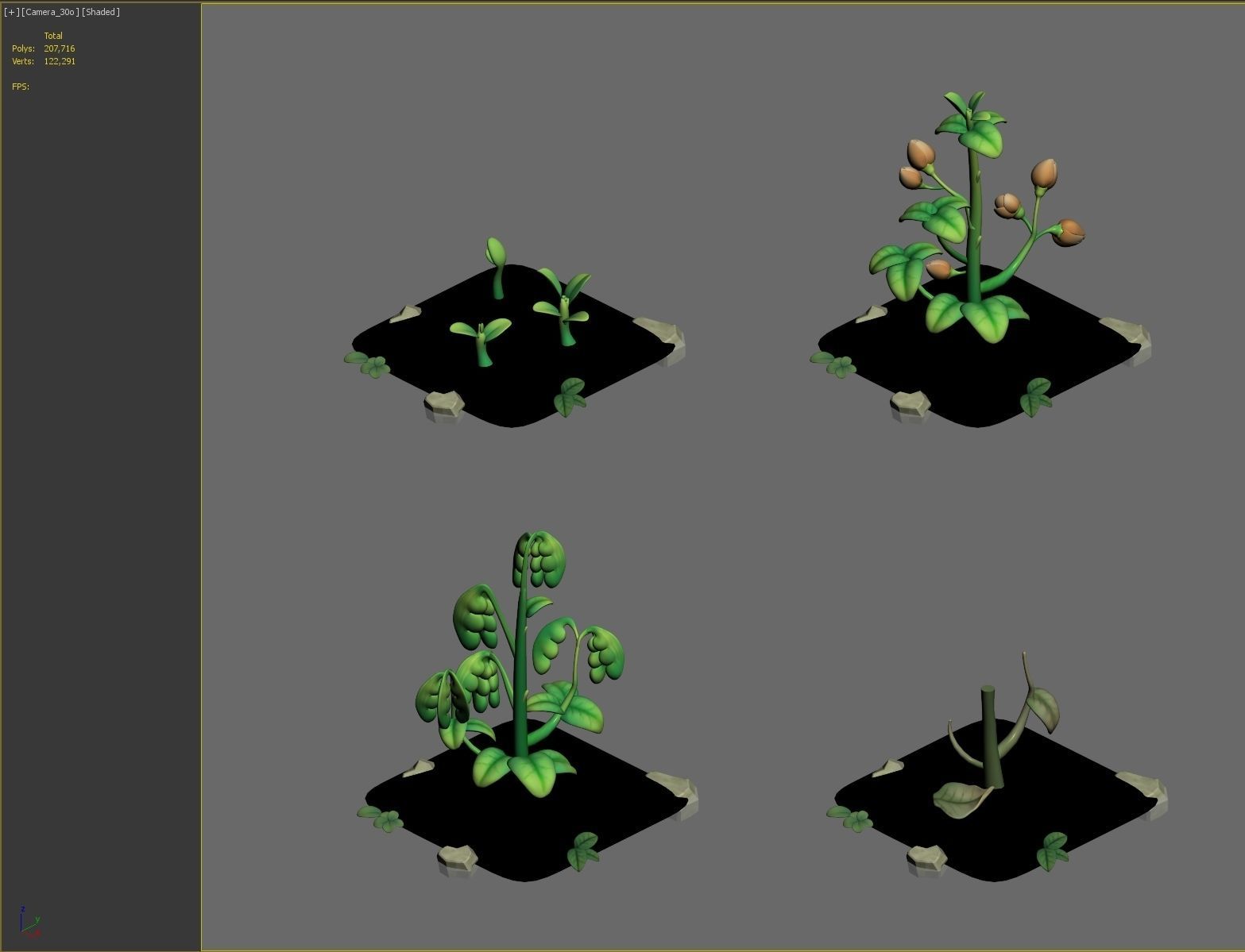 soy cartoon 3D model_1