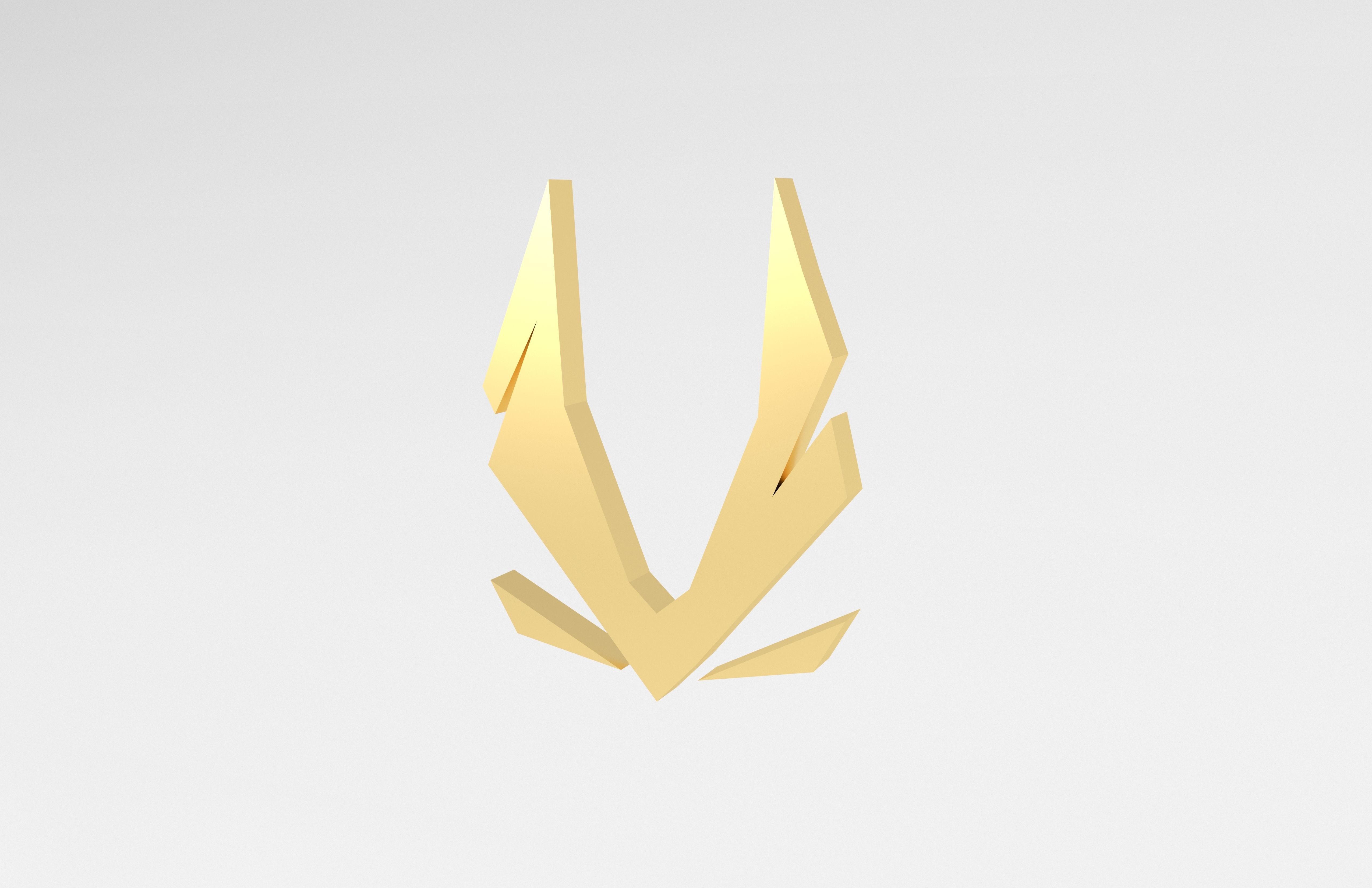 Zotac Gaming Logo v1 005 Free low-poly 3D model_2