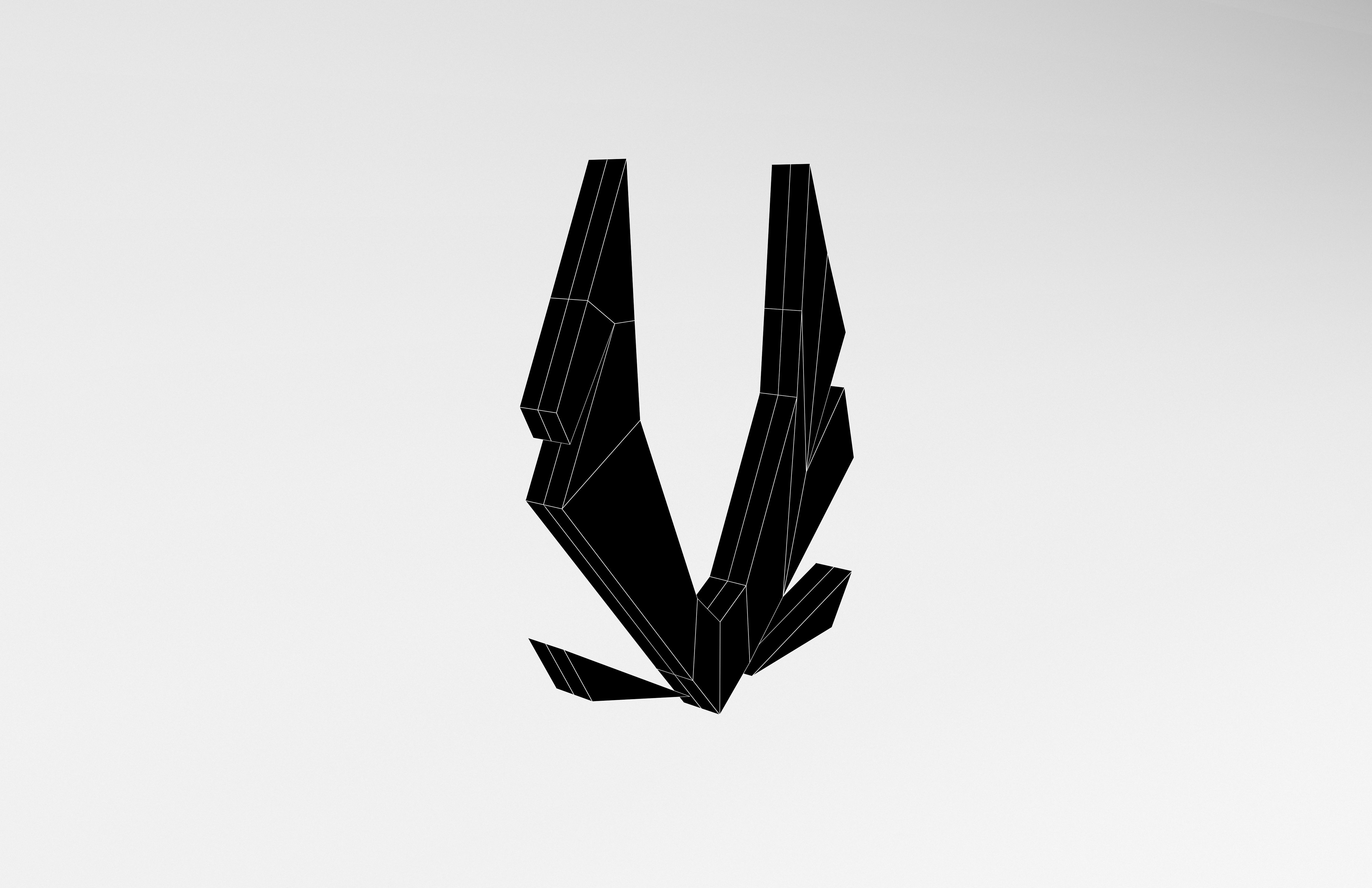 Zotac Gaming Logo v1 005 Free low-poly 3D model_7