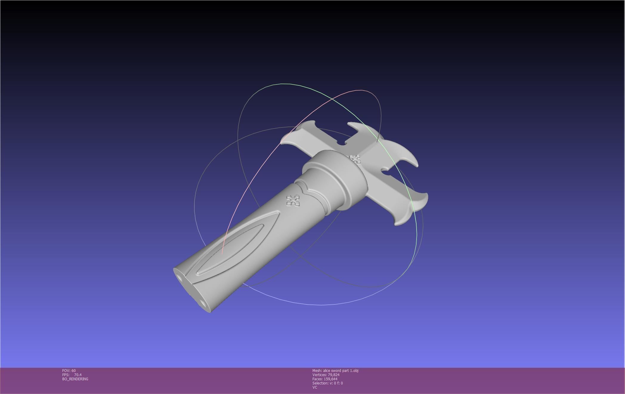 Sword Art Online Alicization Alice Sword Printable Assembly 3D print model_119