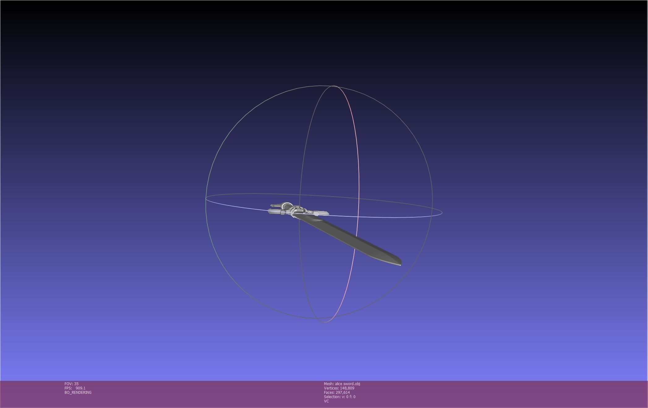 Sword Art Online Alicization Alice Sword Printable Assembly 3D print model_72
