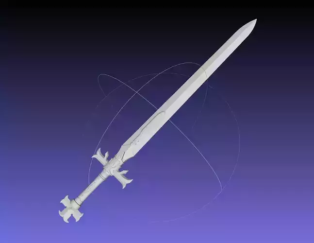 Sword Art Online Alicization Alice Sword Printable Assembly 3D print model